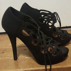 Black heels